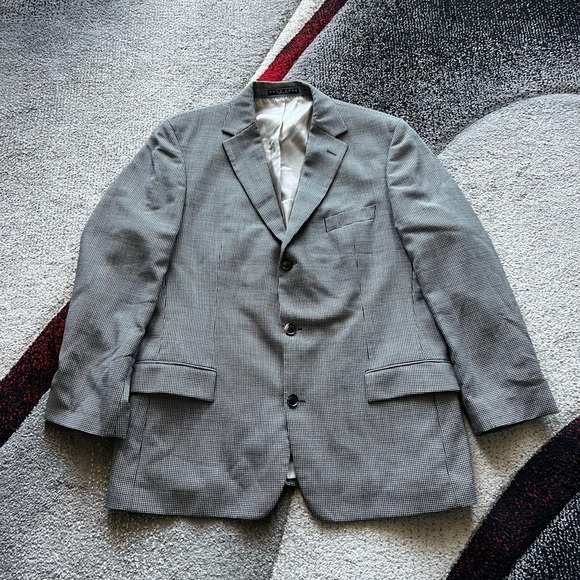 Boss Hugo Boss Scorsese Salt & Pepper Wool Blend 3 Button Sportcoat